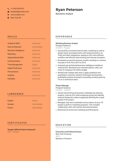 Free CV Template #19