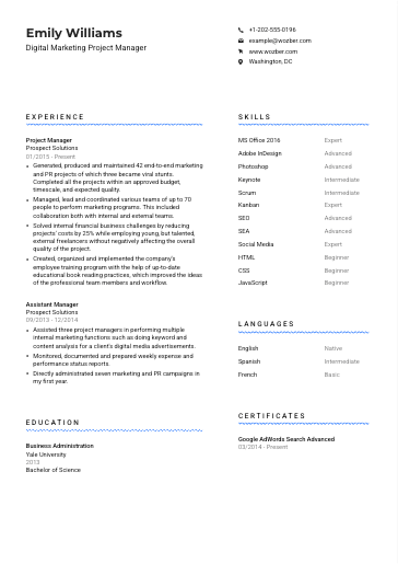 Free Resume Template #10