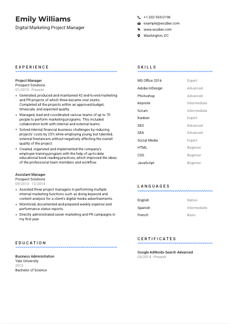 Free CV Template #10