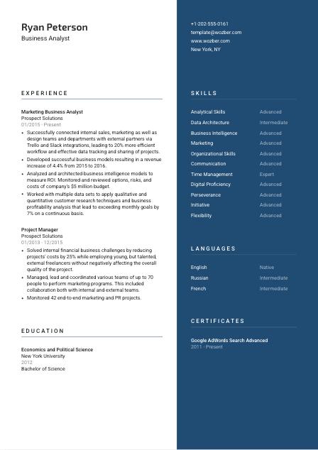 Free CV Template #15