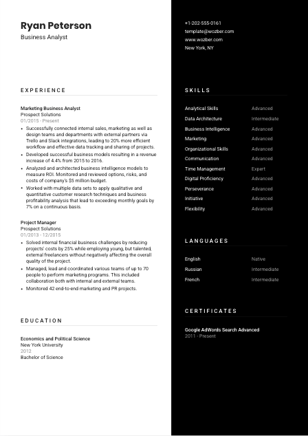 Free CV Template #17